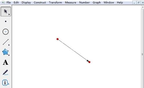 几何画板画箭头的操作内容截图