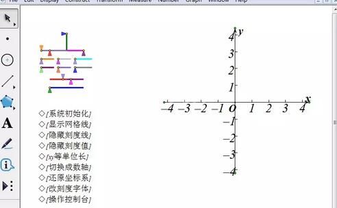 几何画板绘制正比例函数图像的图文方法截图