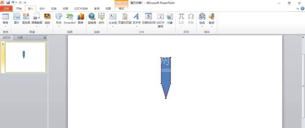 PPT设计一款彩色铅笔的操作方法截图