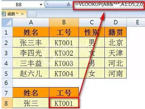 Excel中VLOOKUP函数使用错误处理对策截图