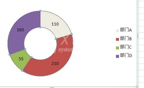 Excel饼图制作教程截图