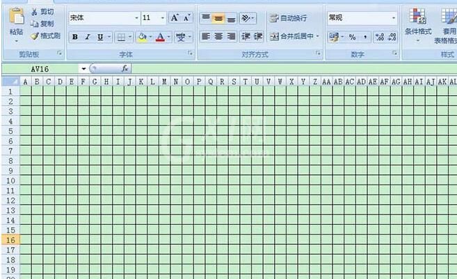 Excel表格制作成2cm小方格效果的详细方法截图