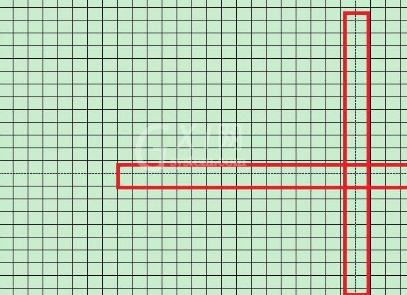 Excel表格制作成2cm小方格效果的详细方法截图