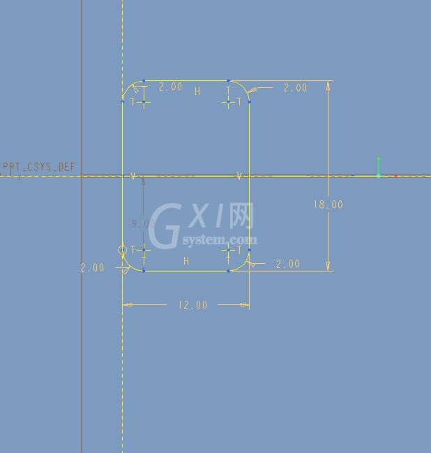 Proe使用扭曲建模灯饰的详细步骤截图