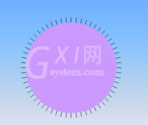 PPT使用绘图工具制作钟表的操作教程截图