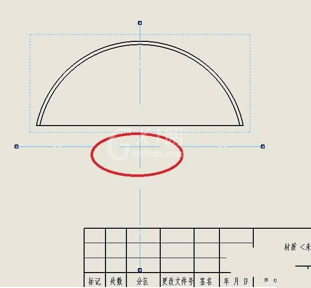 Solidworks工程图插入中心符号线的简单步骤截图