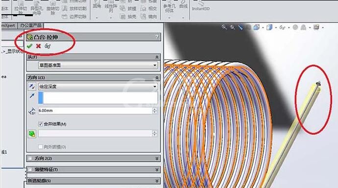 Solidworks建模扭转弹簧的具体步骤讲述截图