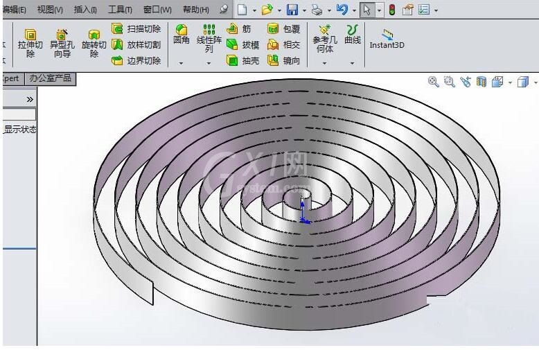 Solidworks创建盘簧模型的详细步骤截图