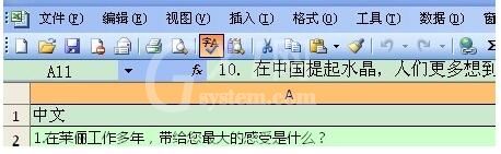 Excel中拼写检查功能使用操作内容截图