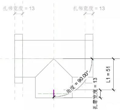 Revit管件族等径螺纹三通制作方法截图