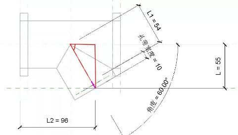 Revit管件族等径螺纹三通制作方法截图