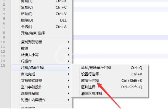 Notepad++代码注释添加和取消的详细操作方法截图