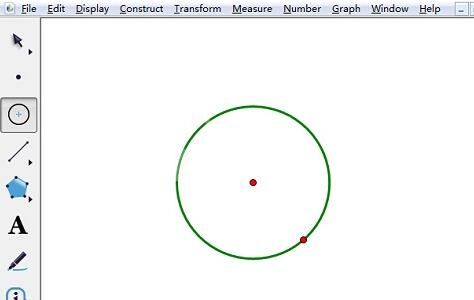几何画板度量圆的周长的操作方法截图