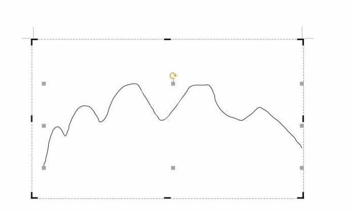 wps绘制山峰太阳的操作教程截图