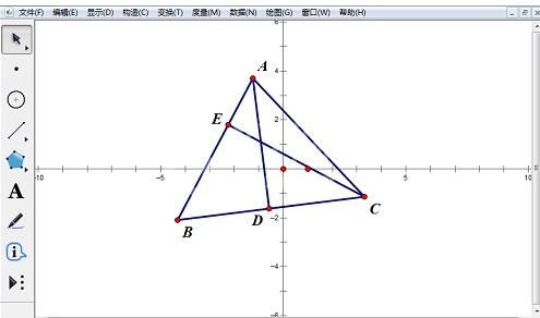 几何画板度量直线方程的具体步骤截图