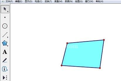 几何画板实现三角形折叠的操作方法截图