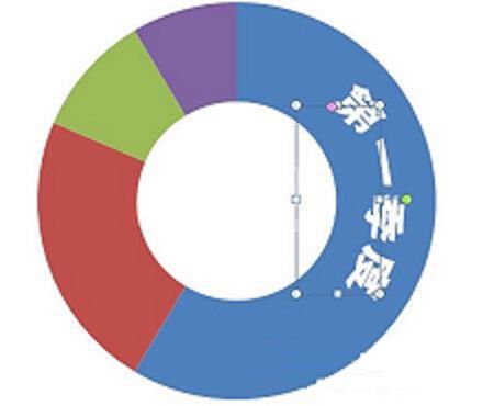 PPT将文本转换为环形文本效果的操作步骤截图