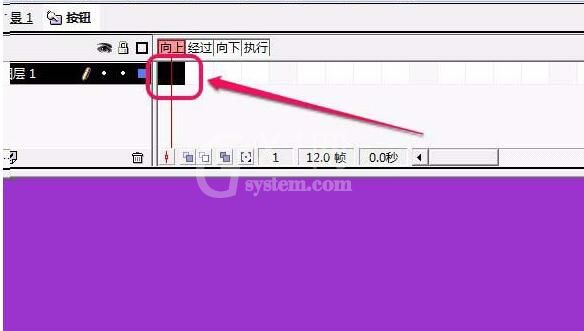 Flash创建按钮组件的详细步骤截图