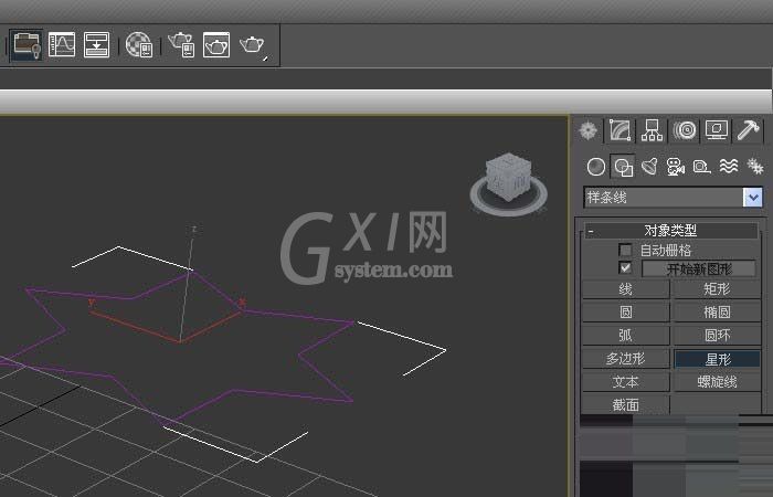 3dmax使用倒角命令绘制立体六角形模型的图文方法截图