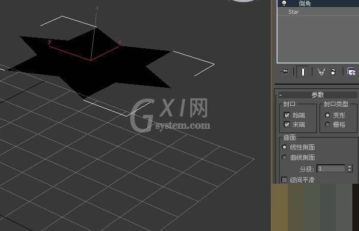 3dmax使用倒角命令绘制立体六角形模型的图文方法截图