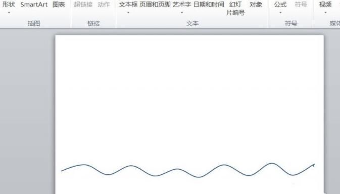 PPT绘制小鸟飞过的动画的操作内容截图