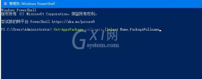 WIN10应用商店重新安装的详细步骤截图