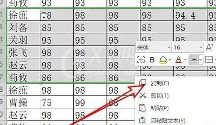 wps2019在复制时忽略隐藏的数据的详细方法截图