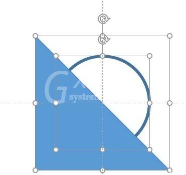 PPT使用合并形状功能绘制七巧板的操作方法截图