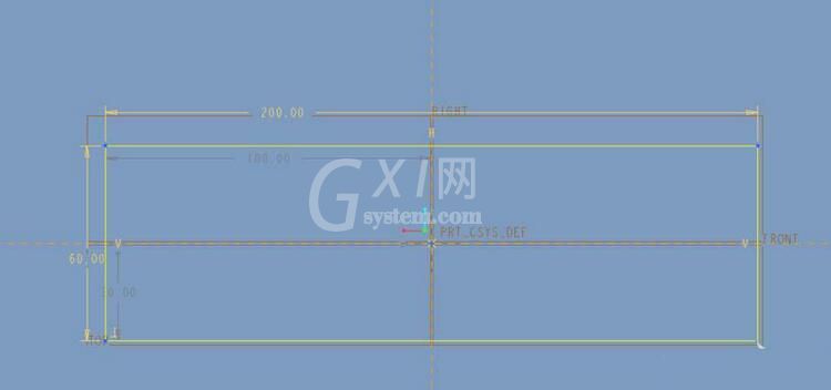 Proe建模六边形镂空物体的详细教程截图