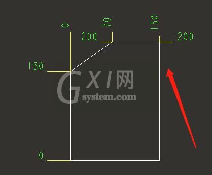 Proe图纸标注纵坐标尺寸的操作教程截图