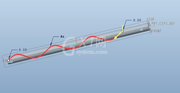 Proe建模三维立体的麻花钻零件的图文操作截图