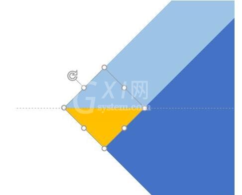 PPT四环图风格的幻灯片制作步骤截图