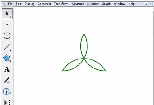 几何画板设计三星状图形的步骤截图