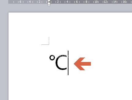 wps怎样输入摄氏度符号 wps输入摄氏度符号的简单教程截图