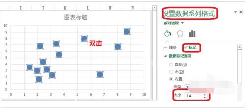 Excel风险坐标图怎么做?Excel风险坐标图方法截图