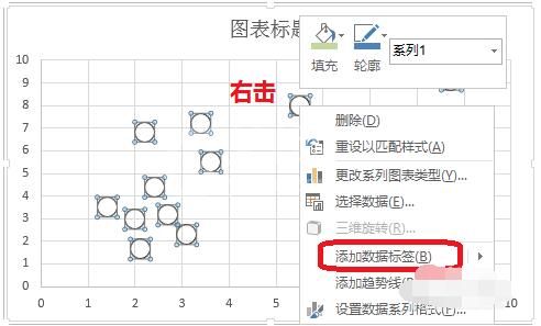 Excel风险坐标图怎么做?Excel风险坐标图方法截图