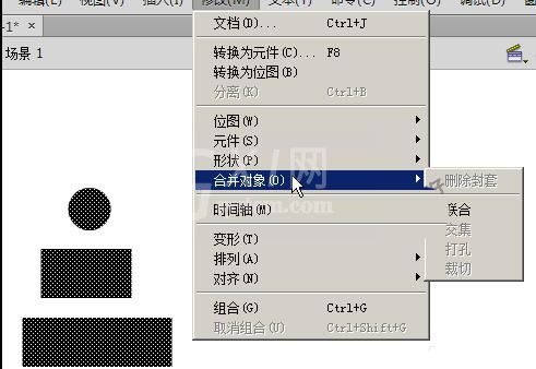Flash怎么组合图形-Flash多个图形组合到一起的方法截图