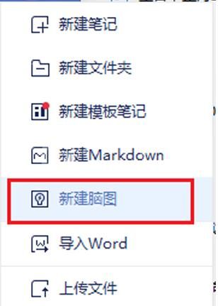 有道云笔记怎么做思维导图？有道云笔记做思维导图方法截图