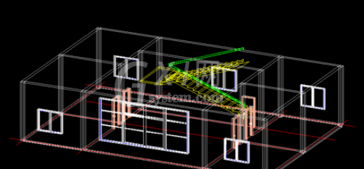 天正建筑2014设计建筑物二层平面图的详细教学截图