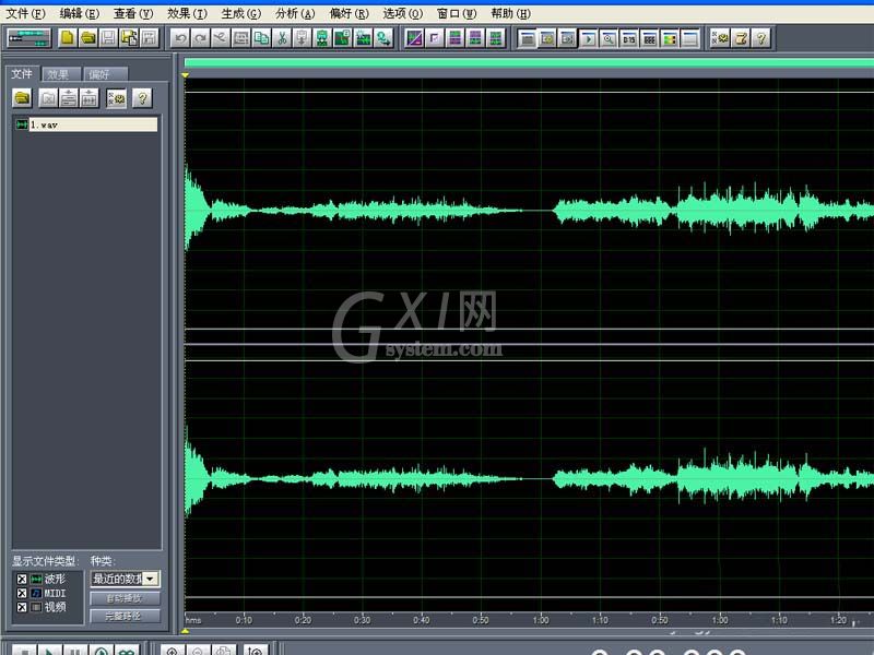 cooledit将音频增加回声的详细流程截图