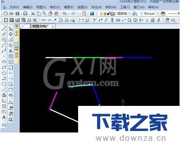 CAXA多线段怎么合并和闭合？CAXA多线段的合并和闭合的详细教程截图