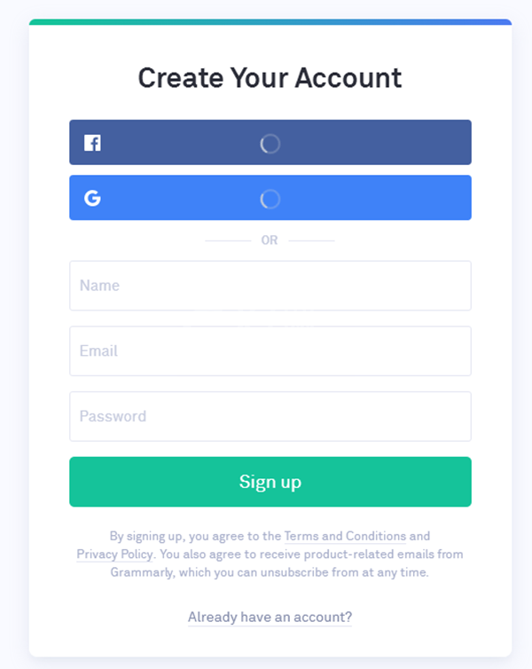 grammarly如何注册账号 Grammarly使用方法及注册教程截图