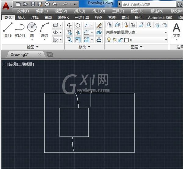 AutoCAD2014如何延伸图形?AutoCAD中延伸图形的操作步骤截图