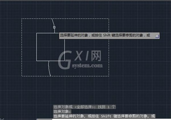 AutoCAD2014如何延伸图形?AutoCAD中延伸图形的操作步骤截图