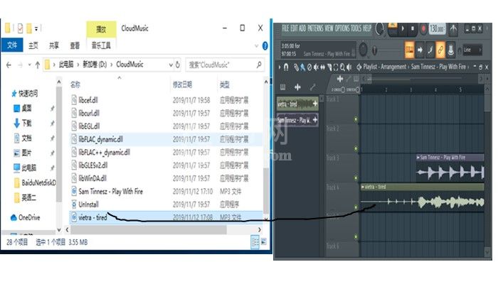 fl studio怎么进行音乐合并? 利用FL Studio进行音乐合并方法截图