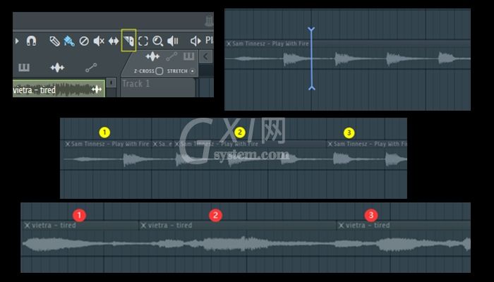 fl studio怎么进行音乐合并? 利用FL Studio进行音乐合并方法截图