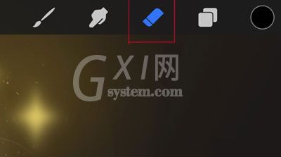 procreate如何查看橡皮擦位置?procreate橡皮擦位置讲解教程截图