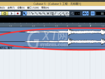 cubase5怎么设置左右定位器?cubase5设置左右定位器的方法截图