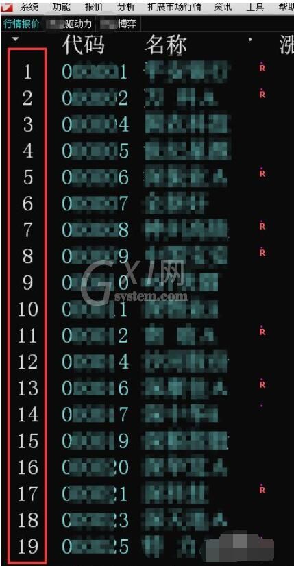 通达信交易系统字号如何设置?通达信交易系统设置字号的方法截图