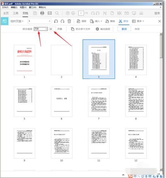 adobe acrobat reader dc怎么拆分pdf?adobe acrobat reader dc拆分pdf的方法截图